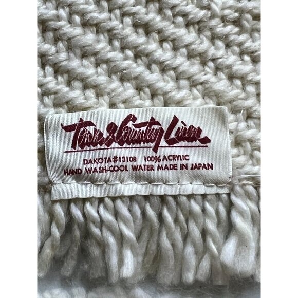 2 Vtg Town & Country Living Placemats Dakota Woven Japan 13"x19" Hygge Wool Feel - Picture 2 of 6